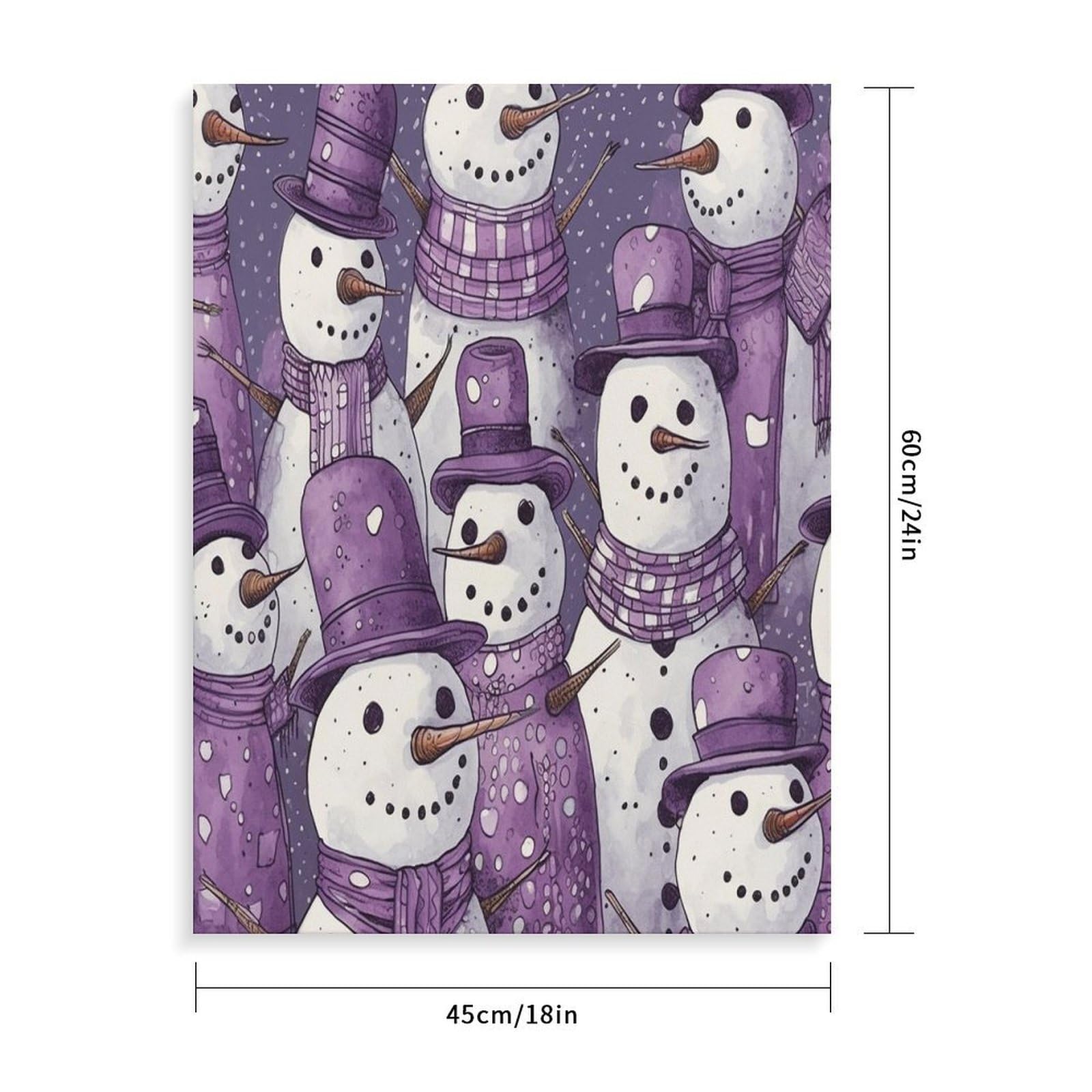 LPAGBCNU Malen nach Zahlen mit Schneemann-Muster, Malen-nach-Zahlen-Set für Erwachsene, Anfänger, Erwachsene, Malen-nach-Zahlen-Kits auf Leinwand, Acryl-Ölfarben, Gemälde mit Pinseln für Geschenk