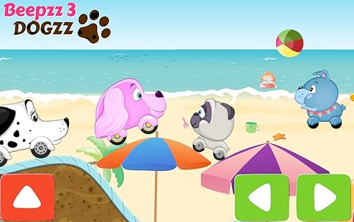 Car game for Kids - Beepzz Dogs
