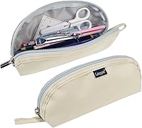 Vista 7 de Gloppie - Estuche de lápices práctico, estuche de lápices simple y estético, pequeño portaplumas, suministros de regreso a clases para niñas