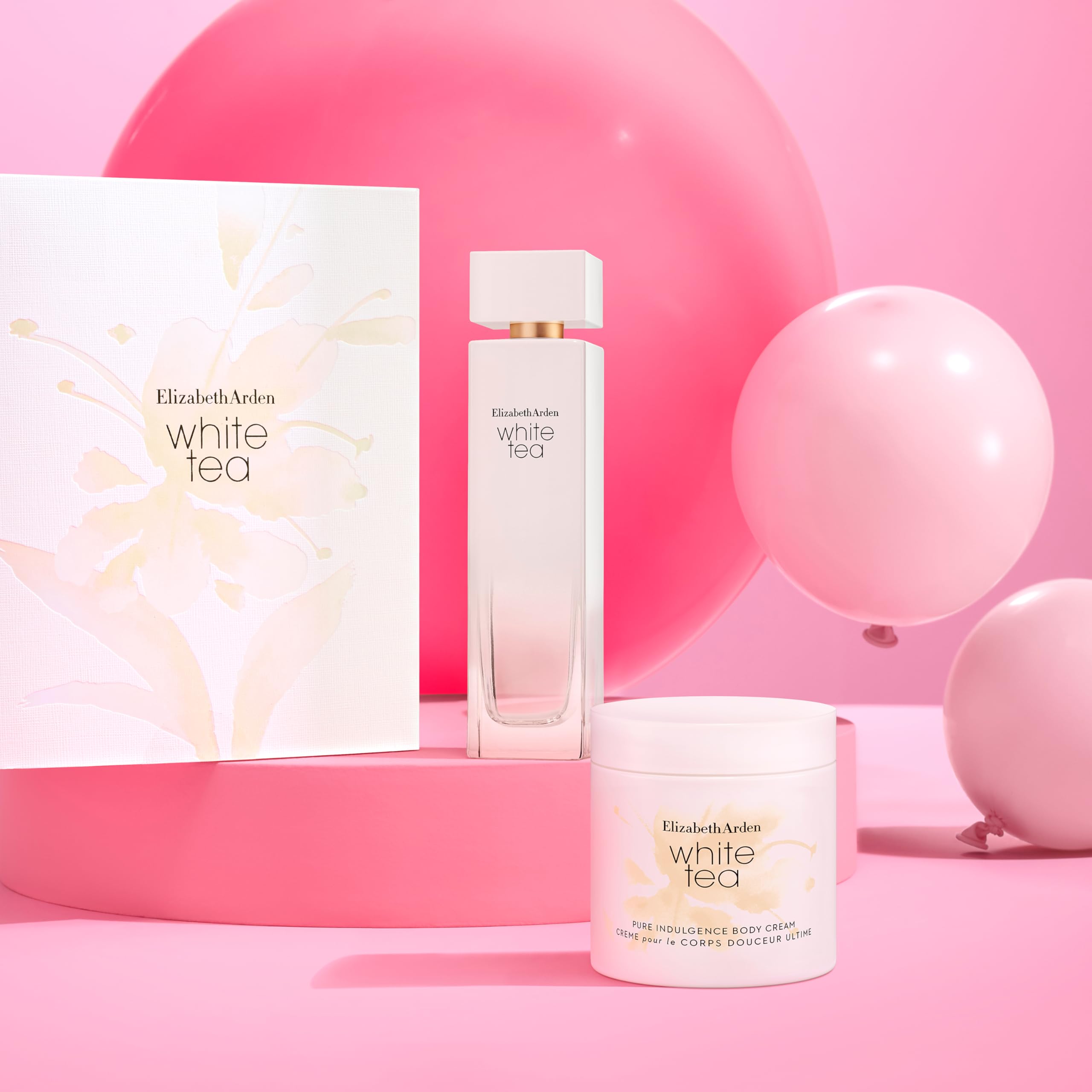 Elizabeth Arden Coffret Eau de Toilette White Tea, Eau de Toilette vaporisateur, cadeau femme, Senteur Florale et Pétillante
