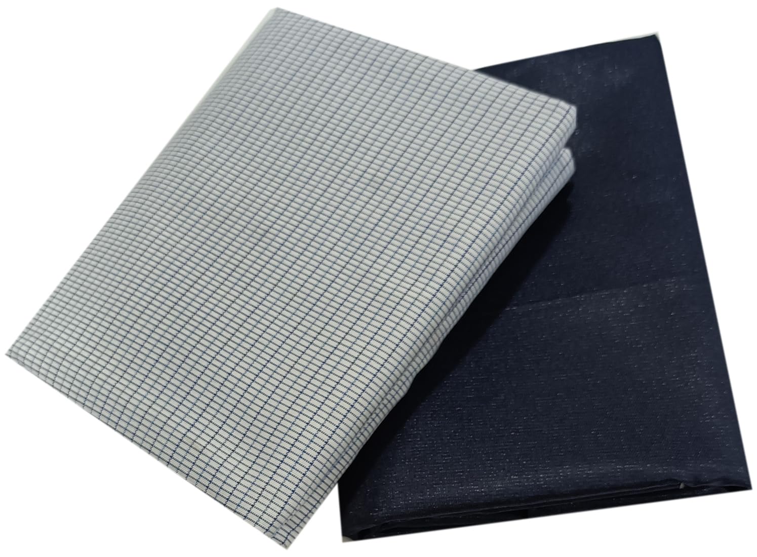 fetiya Premium Unstitched Polycotton Fabric Set for Shirt and Trouser, Striped, Formal Wear, Standard Size-picture-1