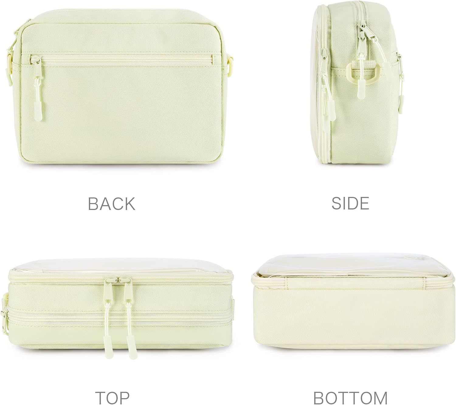 STEAMEDBUN Ita Bag Crossbody Small Ita Purse Pin Display Bag with Insert - Image 6