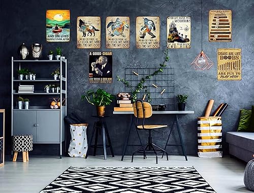 Miniatura 5 de El letrero de metal de bicicletas de montaña, Everything Will Kill You, So Choose Some Fun - Decoración de pared divertida para cafetería, cocina,