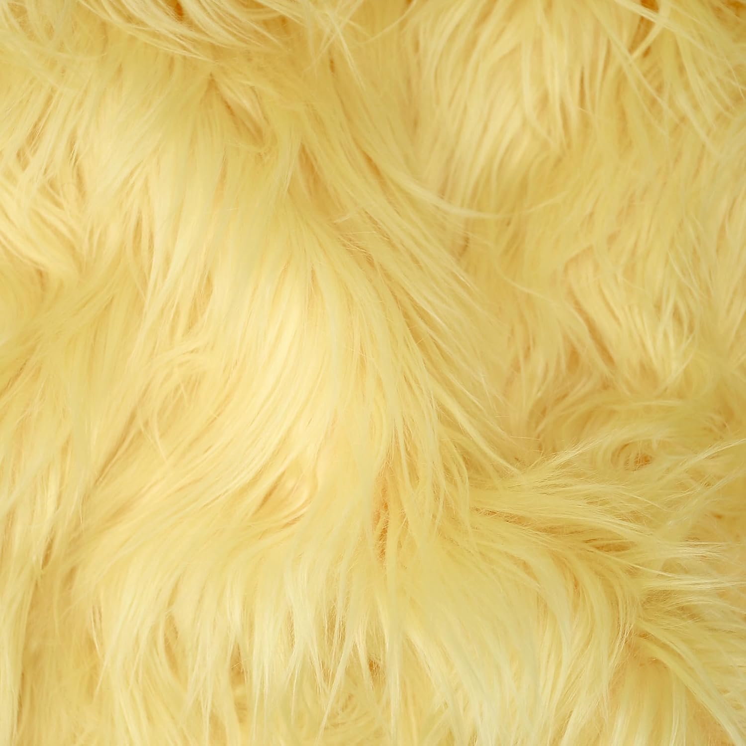 kullaloo Ultra Violet Faux Fur Fabric | Acrylic-Free, Solid Long Pile Fake Fur Fabric for Crafts, Gnomes, Sewing Plushies, Home Textiles, Costumes, Apparel | 39.5" x 19.5" | Fantastic Furs Fuzzy Fur