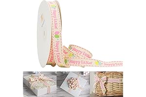 Happy Easter Pastel Color Ribbon