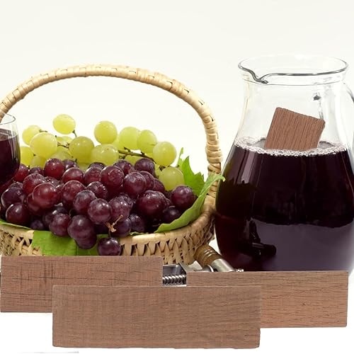 Miniatura 8 de DOITOOL Viruta de roble de vino tinto Batidor francés Suministros para la elaboración de vino Chips de roble francés Elaboración de vino Chips de
