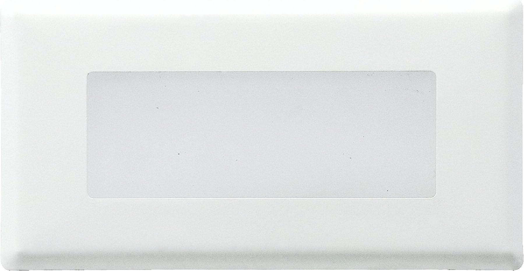 Royal Pacific 8932WH Step Light Glass Cover, Cover Only, White