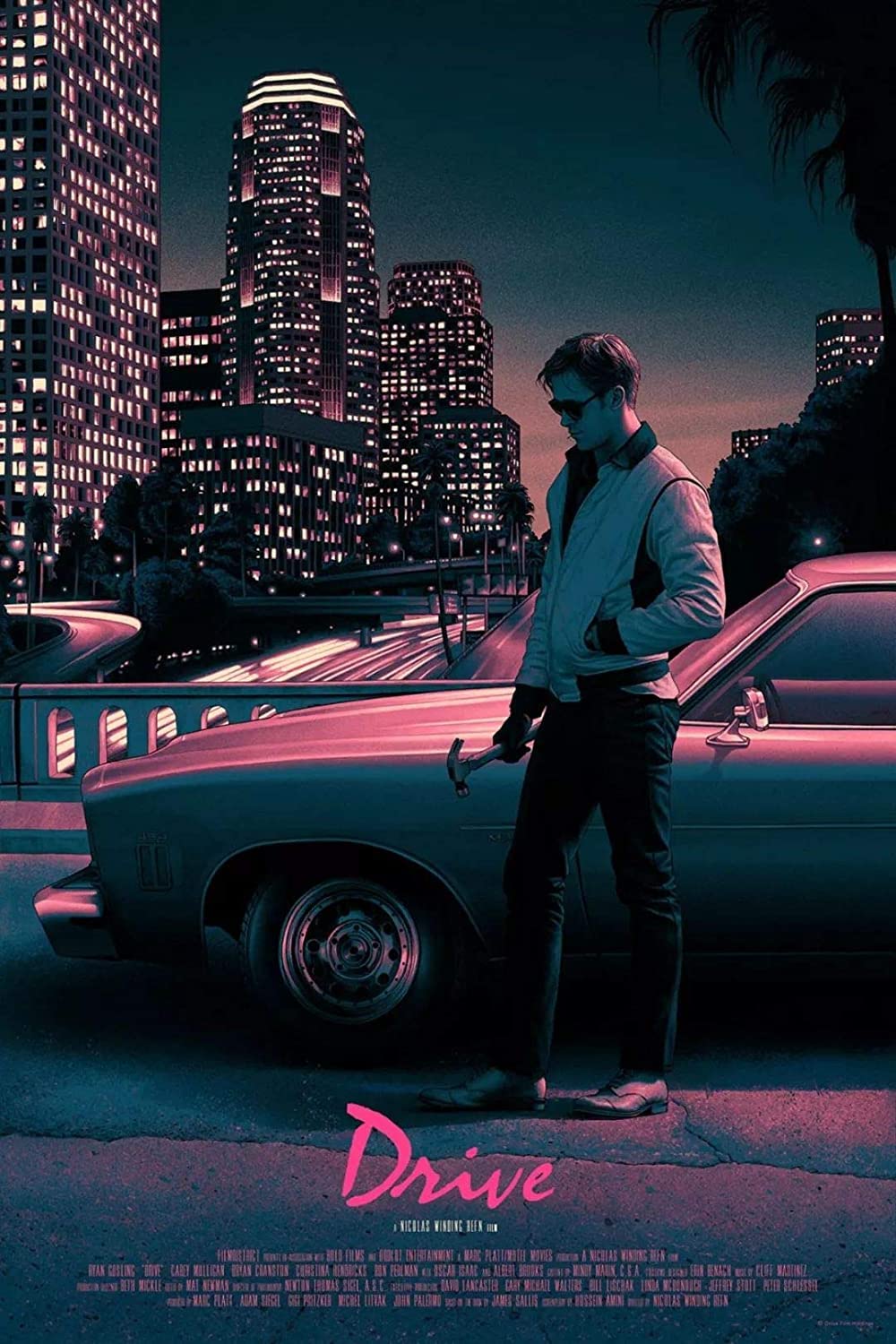 Generic Ryan Gosling Movie Poster Wall Art Print A4