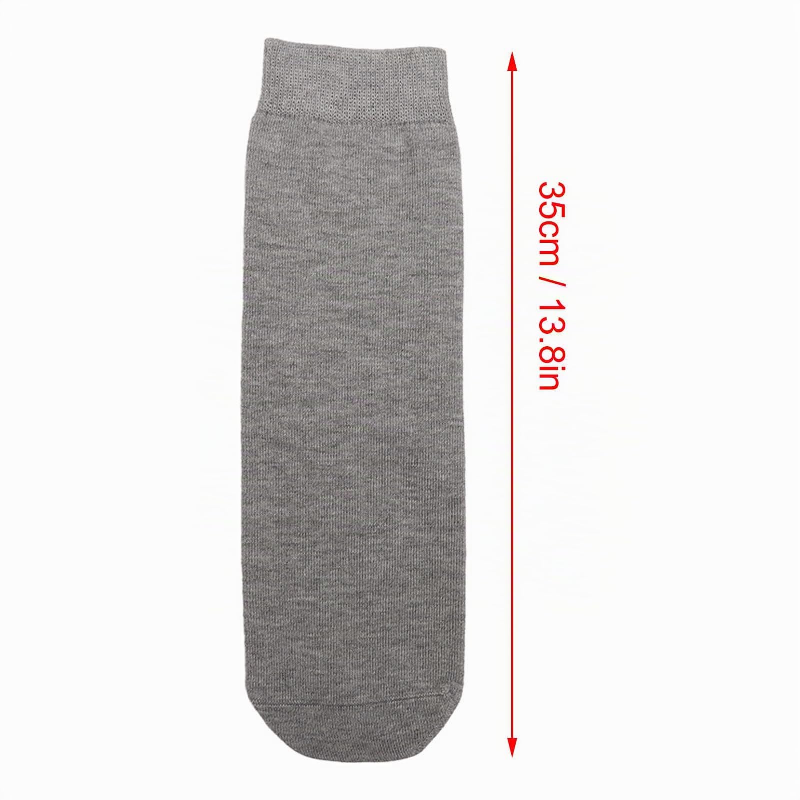 Calcetines para Amputados, Accesorios para Prótesis de Piernas, Algodón Grueso, Elástico Suave, Calcetines Protectores Transpirables para Muñones, 5 Unidades de Calcetines