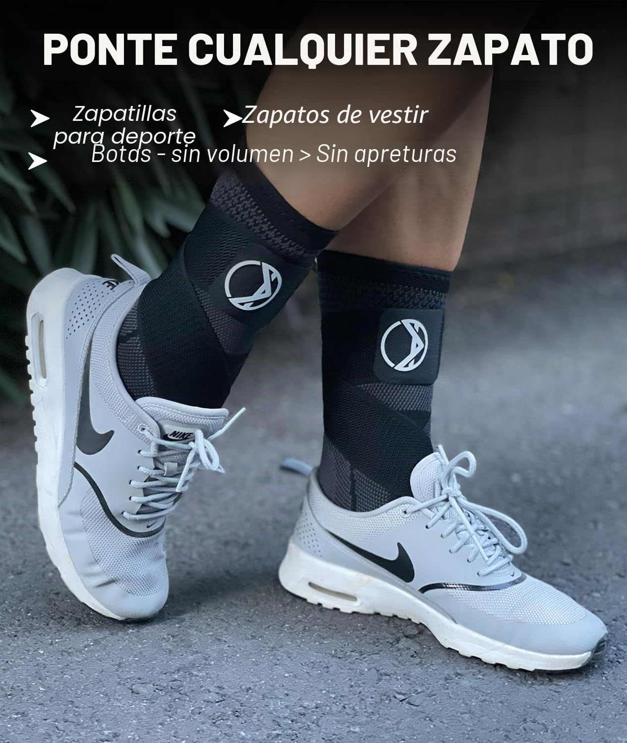 Koprez Manga para fascitis plantar, alivio de la fascitis plantar, calcetines para fascitis plantar, manga de compresión de tobillo, soporte de tobillo para mujeres, soporte para fascitis plantar