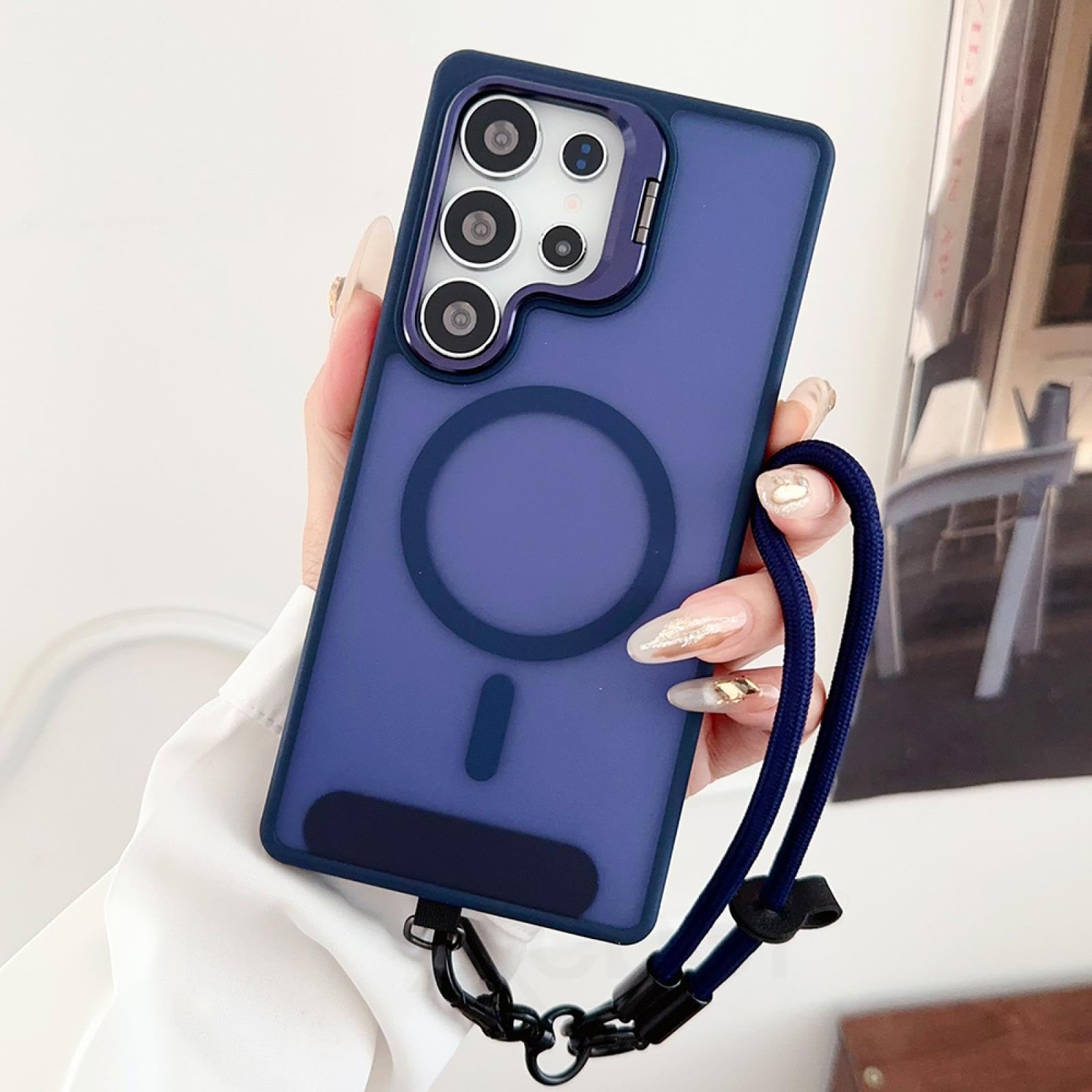 Coque Galaxy S25 rigide pour éviter les chutes avec sa dragonne intégrée - 8