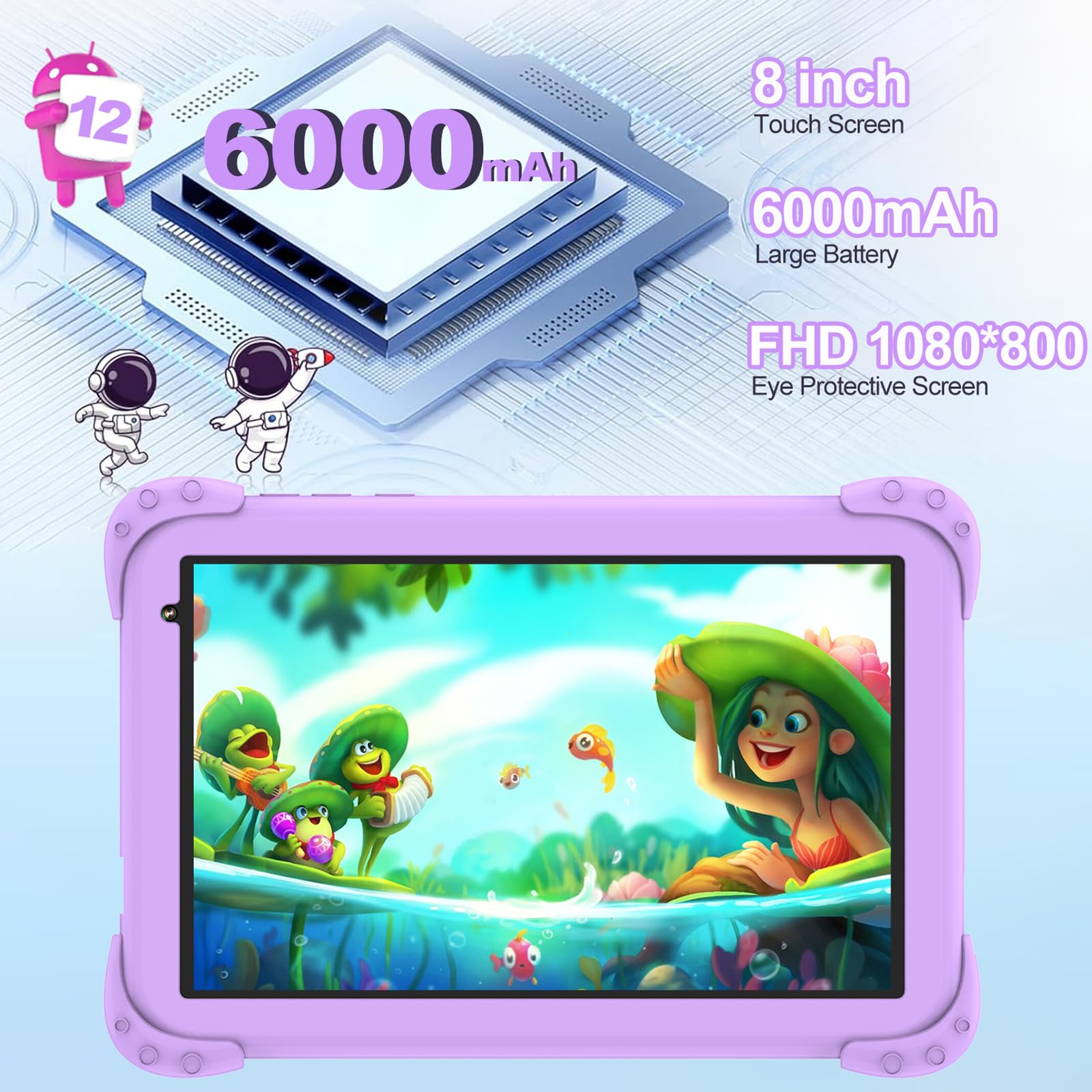 Dragon Touch Kinder Tablet für Kids 7 Zoll mit Stift IPS HD Display WiFi 2GB RAM 32GB ROM Android 10 Quad Core Prozessor Tablet PC mit KIDOZ App Dragon Touch Kinder Tablet für Kids 7 Zoll mit Stift IPS HD Display WiFi 2GB RAM 32GB ROM Android 10 Quad Core Prozessor Tablet PC mit KIDOZ App