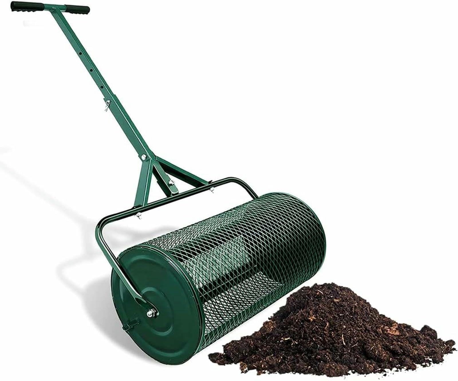 Machine à semer le compost pour étaler la mousse de tourbe