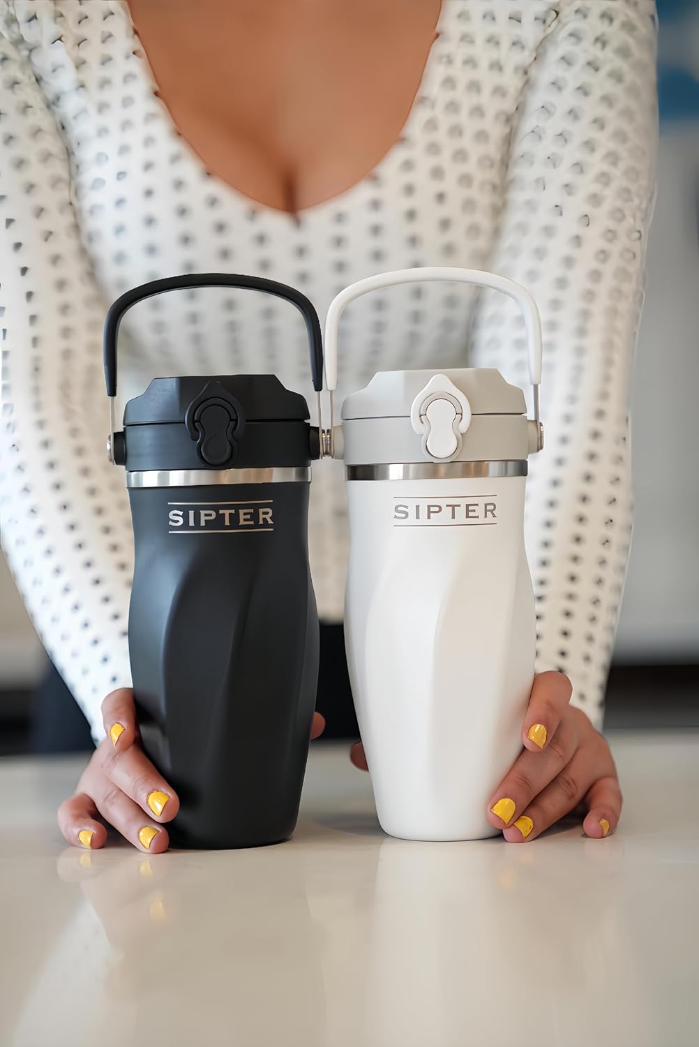 Best Shaker Bottle for Protein Mixes – Double Wall Stainless Steel, For Shakes, Water, Smoothies, Cocktails Leak-Proof, 26oz, Copper-Insulated Blender Cup, BPA-Free No Mixing Tools (Snow Goose