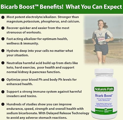 Miniatura 3 de Suplemento de electrolito alcalino más fuerte y píldoras de electrolito de ceto, tabletas de sal hidratación y rehidratación, DR Bicarbonato de