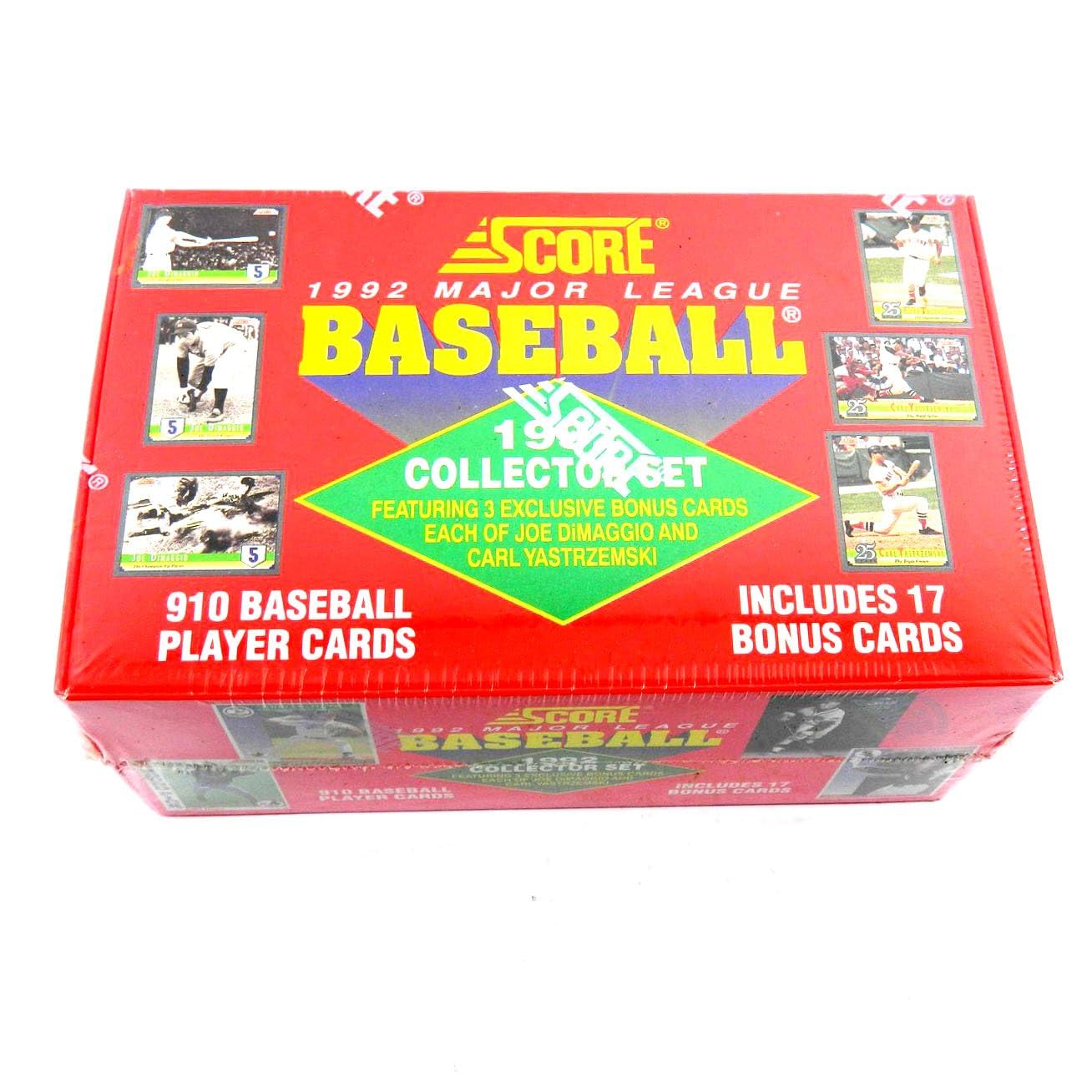 1992 Score Baseball Cards Complete Factory Set : Sports & Outdoors