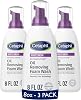 Limpiador Facial Espumoso Cetaphil Pro Eliminador de Aceite, para Piel Sensible, 8oz, 3 unidades | para Piel Grasa y con Acné, Sin Fragancia, Limpiador Espumoso Control de Aceite, Recomendado por Dermatólogos, Paquete de 3 Hipoalergénico 8 Fl Oz (Paquete de 3) 1