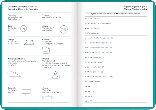 Miniatura 9 de Letts of London Dazzle - Agenda semanal académica, de agosto de 2023 a julio de 2024, semanal a vista, encuadernación cosida, multilingüe, tamaño