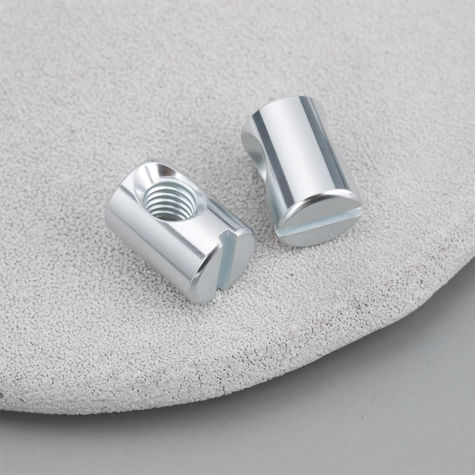 SG Store 30x Tuerca Cilíndrica Ranurada M6x14x10mm 100514 Compatible con IKEA HEMNES HASSELVIKA Muebles