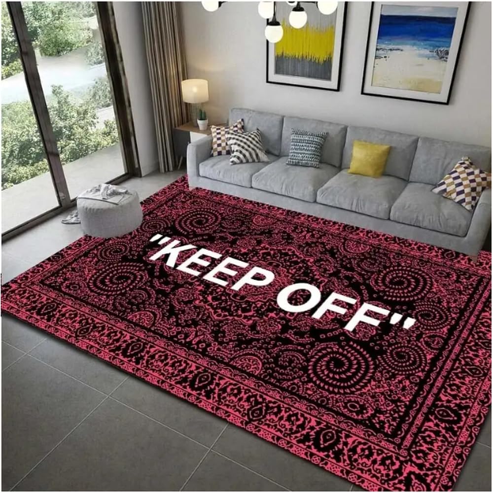 Tapis de salon et couloir pour un canapé chaleureux et un balcon accueillant