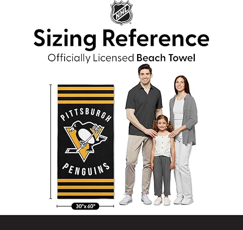 Miniatura 6 de Northwest NHL - Toalla de playa unisex para adultos Zona leí