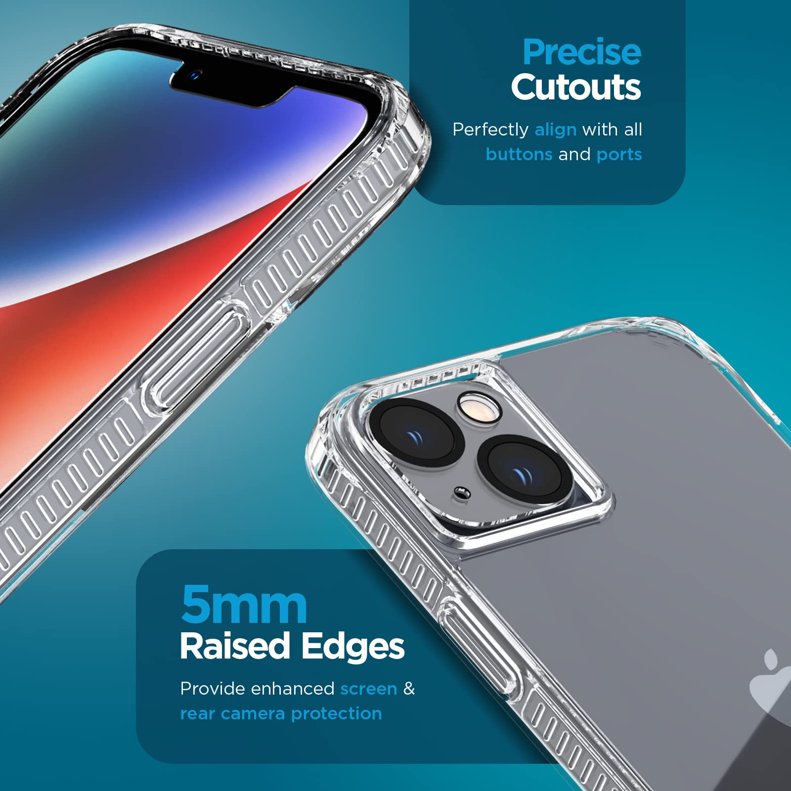 Case-Mate Custodia resistente per iPhone 14 Pro Max - Trasparente [ protezione contro le cadute da 3 metri] [compatibile con MagSafe] Custodia magnetica per Apple 14 Pro Max 6,7 pollici, custodia