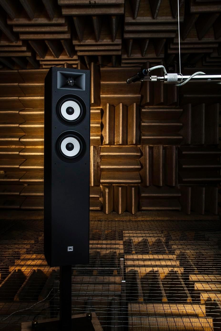 JBL Stage 180 2.5-Way Dual 6.5" Woofers 1" Alluminum Tweeter Floor Standing Speaker, Black