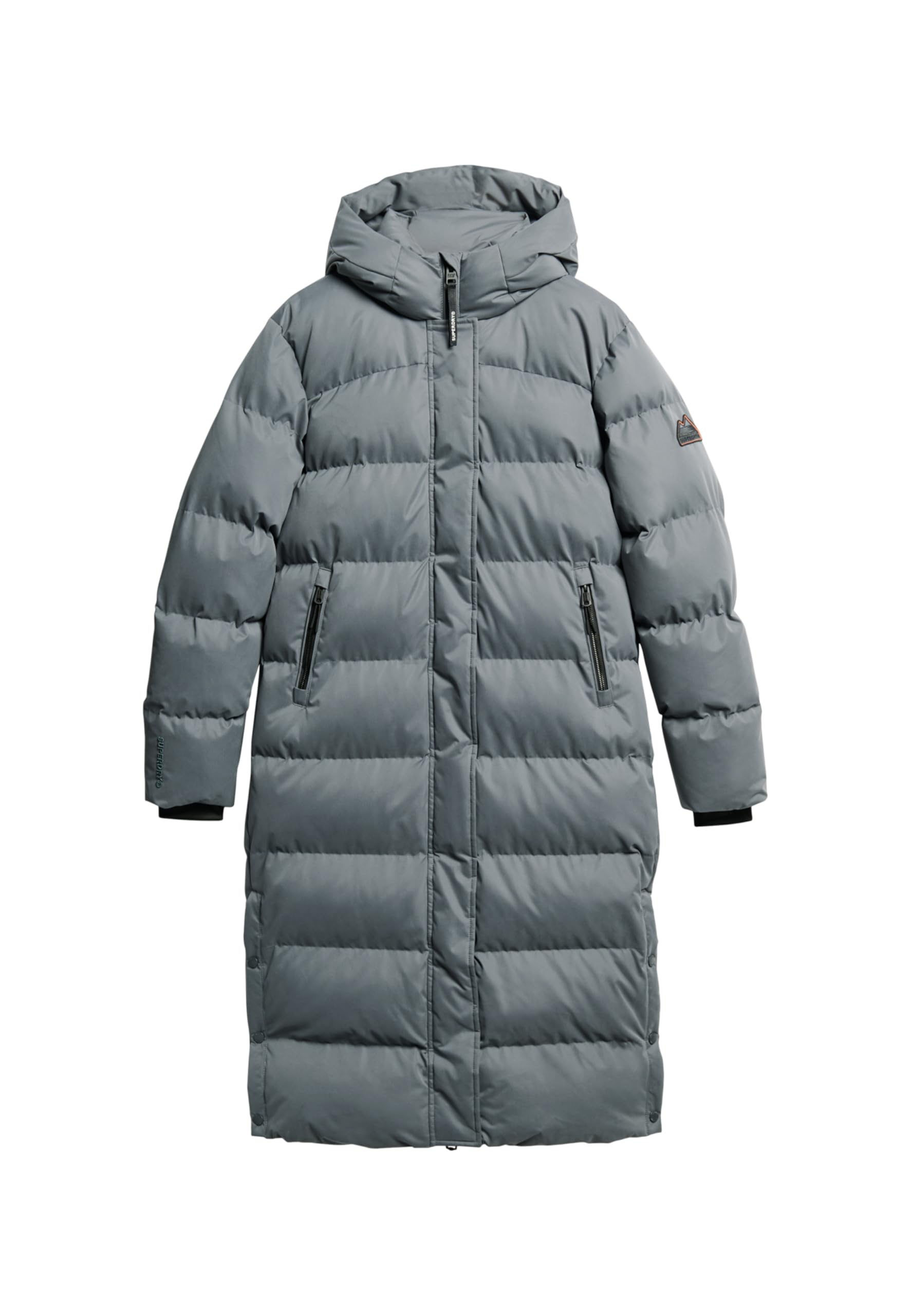 Superdry Women's Gris Long Jacket Longline