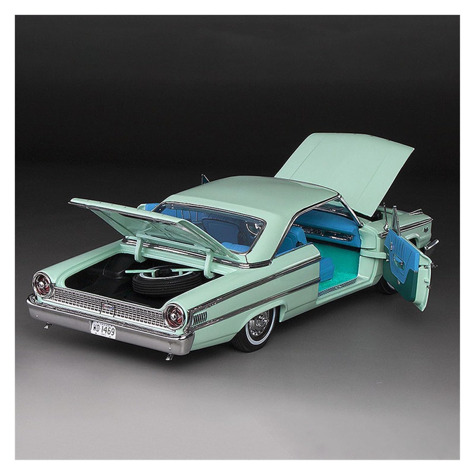 Amazon | ミニカーモデル 1/18スケール 1963 フォード ギャラクシー