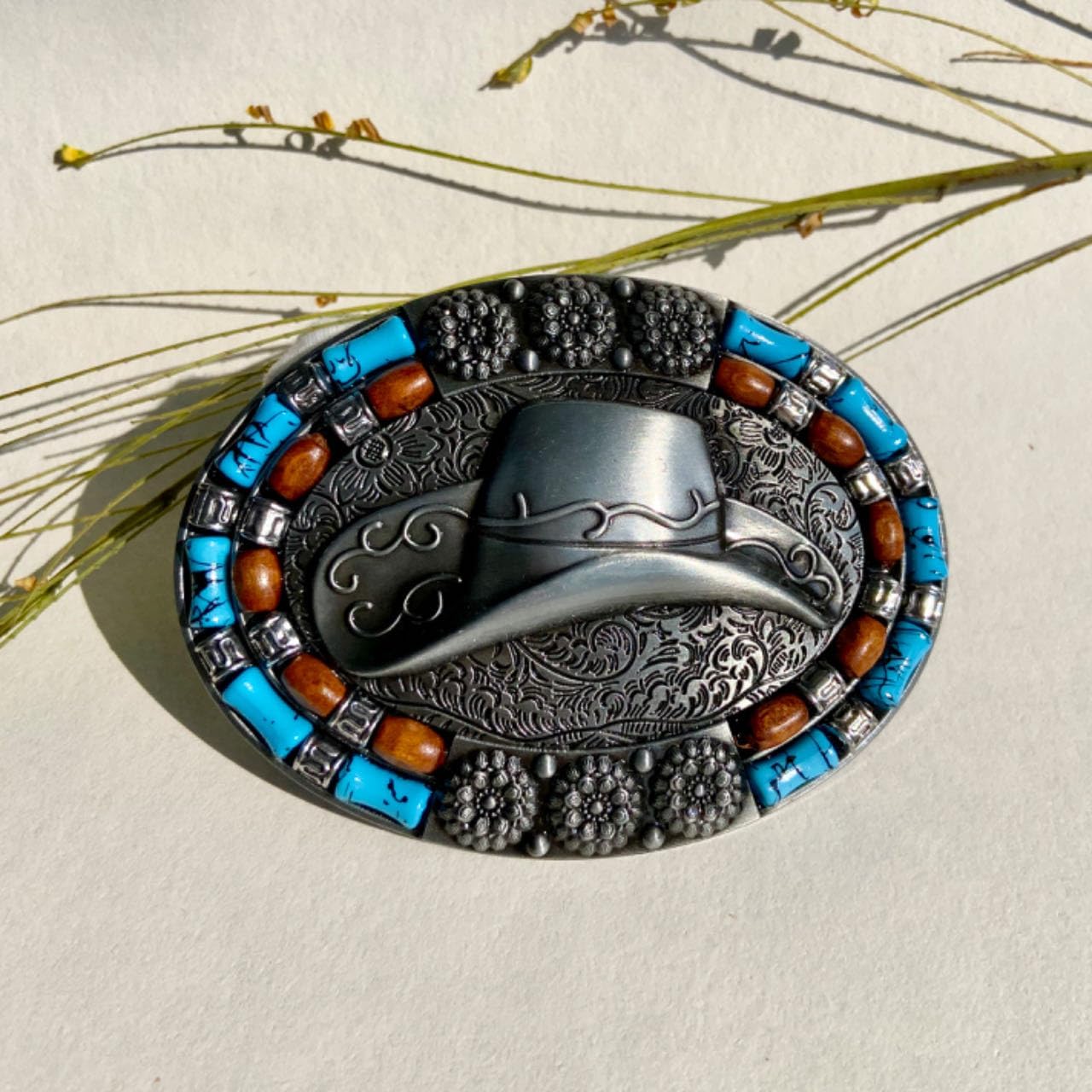 fomissky-sisa Western Cowgirl Cowboy Belt Buckle, Turquoise Country Big Belt Buckles for Men Women Kids Jean's Accessory - Image 6