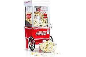 Coca-Cola Hot Air Popcorn Machine: Timeless Nostalgia