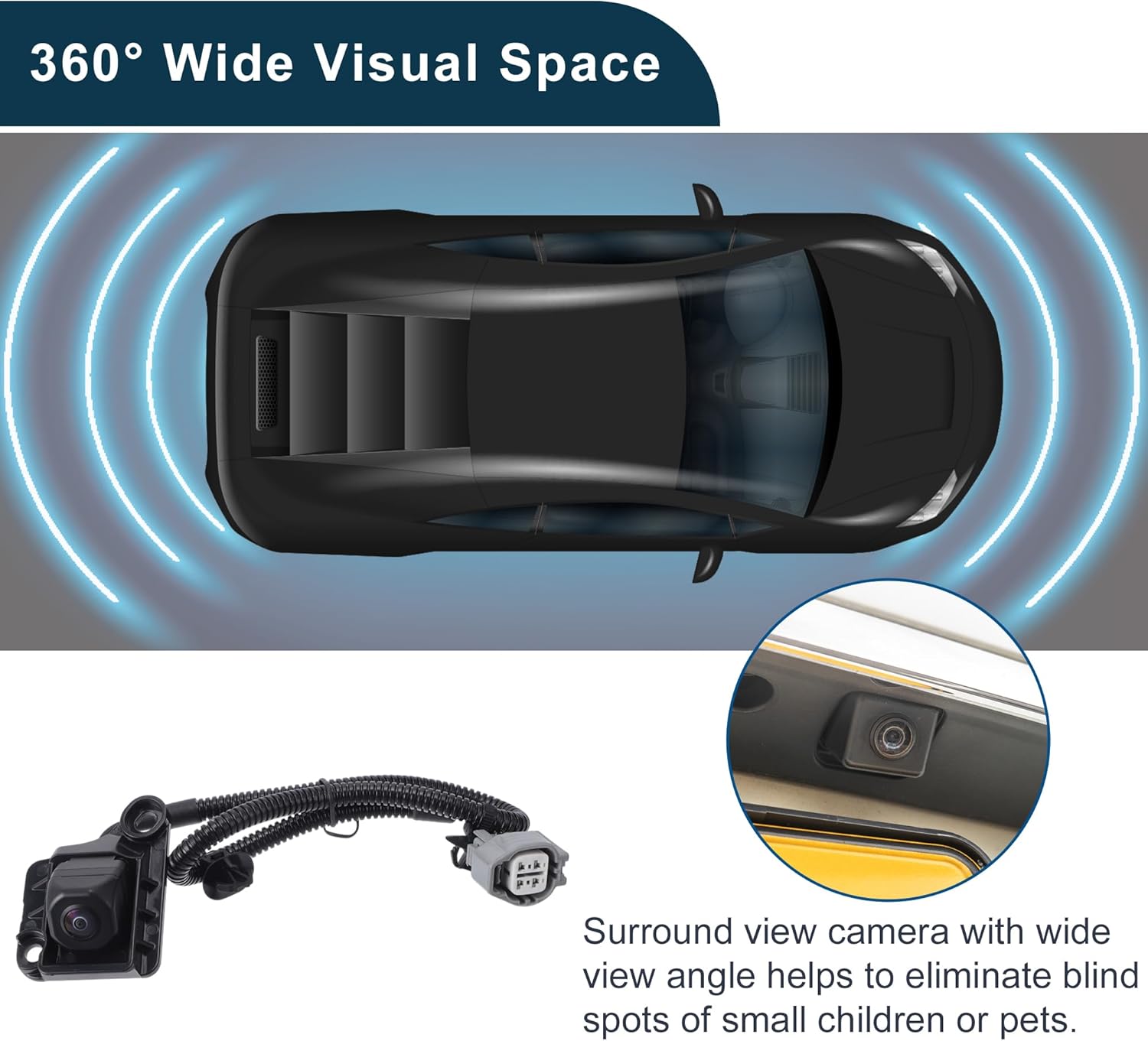 Car Park Assist Camera Rear View Backup Reverse Camera for Toyota Tundra 2010-2013 No.86790-34030/86790-34031