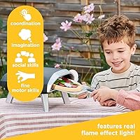 Vista 3 de Casdon Ooni Koda Pizza Oven Toy Pizza Oven For Children Aged 3+ Features Real Flame-Effect Light!