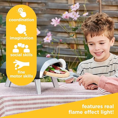 Vista 3 de Casdon Ooni Koda Pizza Oven Toy Pizza Oven For Children Aged 3+ Features Real Flame-Effect Light!