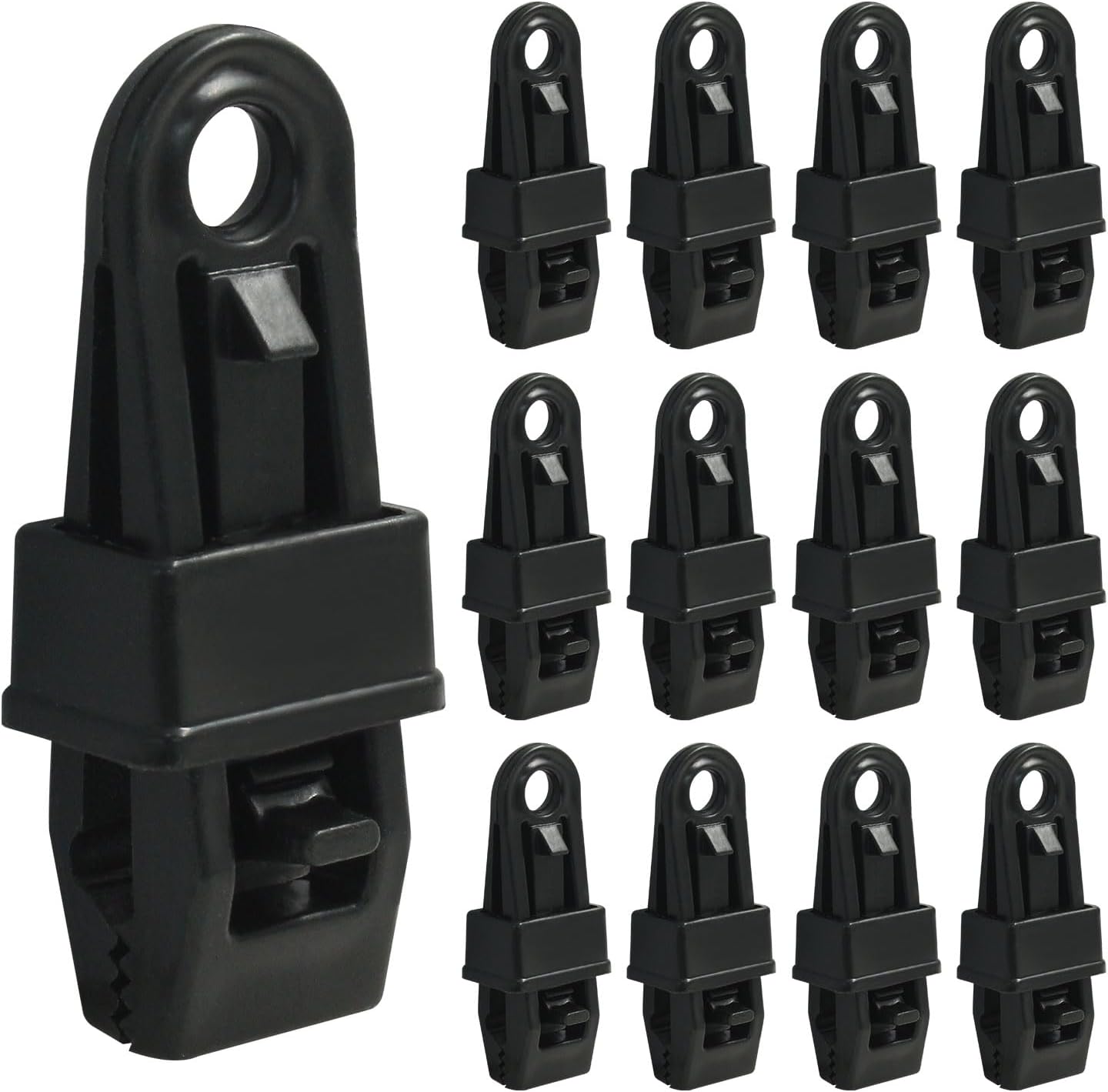 40 Pack Tarp Clips Plastic Tent Clips Clamps