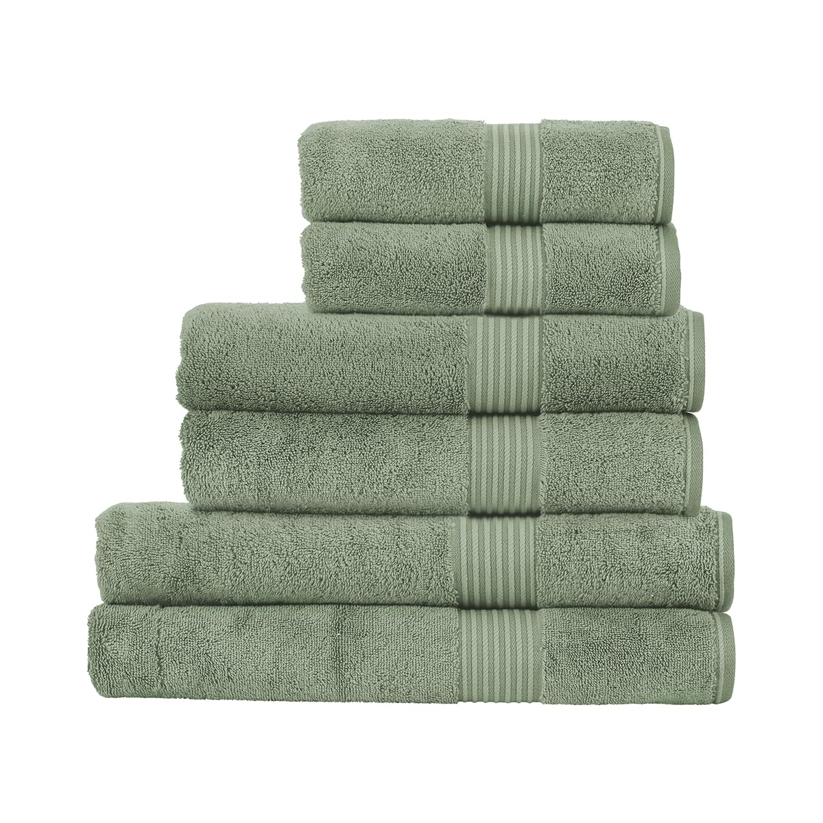 Christy Supreme Hygro 2 Hand Towels Set | Blush Pink | 100% Luxury Supima Cotton | Ultra Soft | Super Absorbent | 650GSM | Plush and Long Lasting — view 74