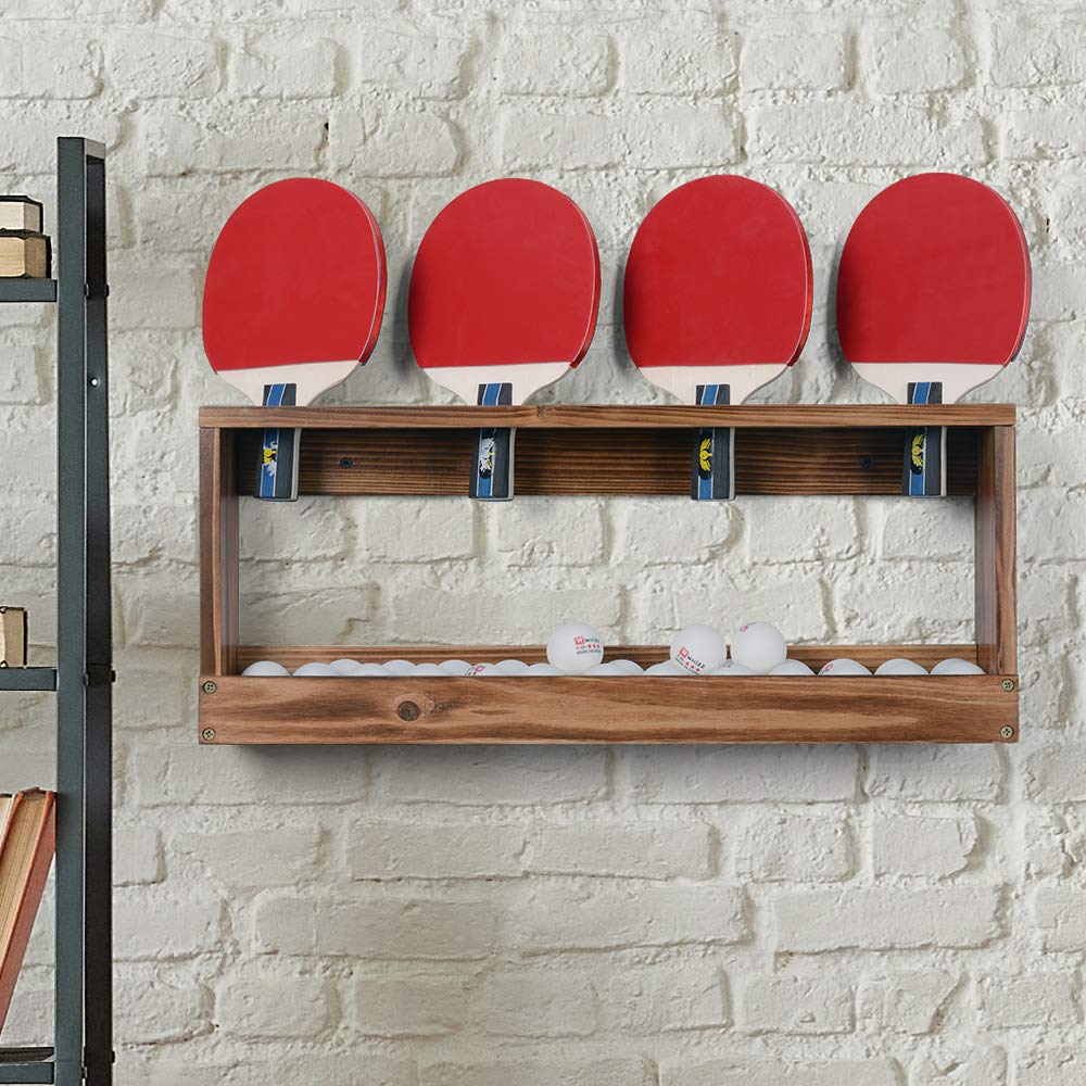 Buy ikkle Ping Pong Paddle Storage Rack Table Tennis Racket Display