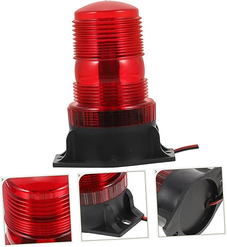 Miniatura 7 de Uonlytech Camiones Vehículos Carretilla elevadora ATV Utv Beacon Tractor Vehículo Carros Top Carros Coche Estroboscópico Mini Emergencia Alto LED
