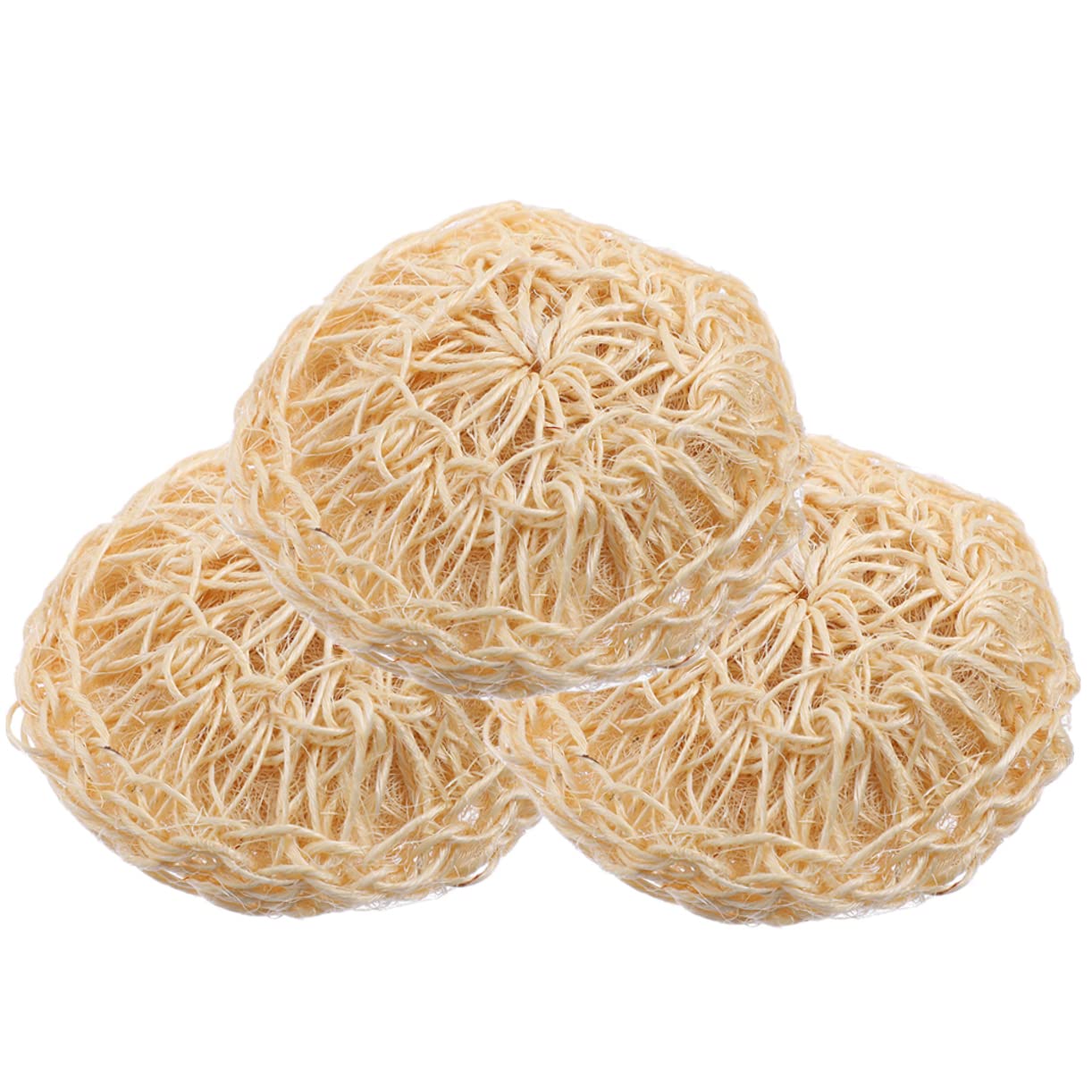 Healeved 12pezzi Scrub Per Corpo Sisal Palle Da Esfolianti Per Pulizia Comoda e Profonda Per Uso Quotidiano e Viaggi