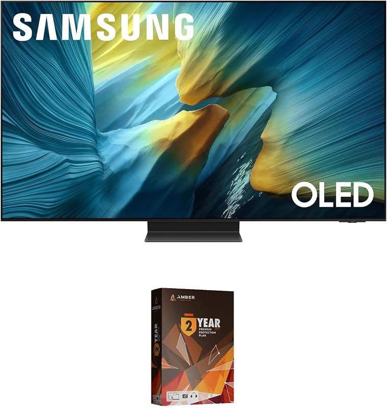QN65S95FAFXZA Televisor 4K de 65" con plan de protección ámbar de 2 años (2025)