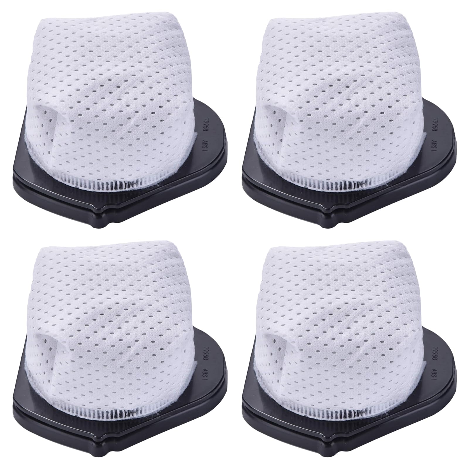 kingsea 4 Pack Washable Dust Cup Filter Compatible with Shark Vac SV780 SV75Z SV728N SV726N Cordless Handheld Vacuum,Replacement Part No.XF769, XSB726N