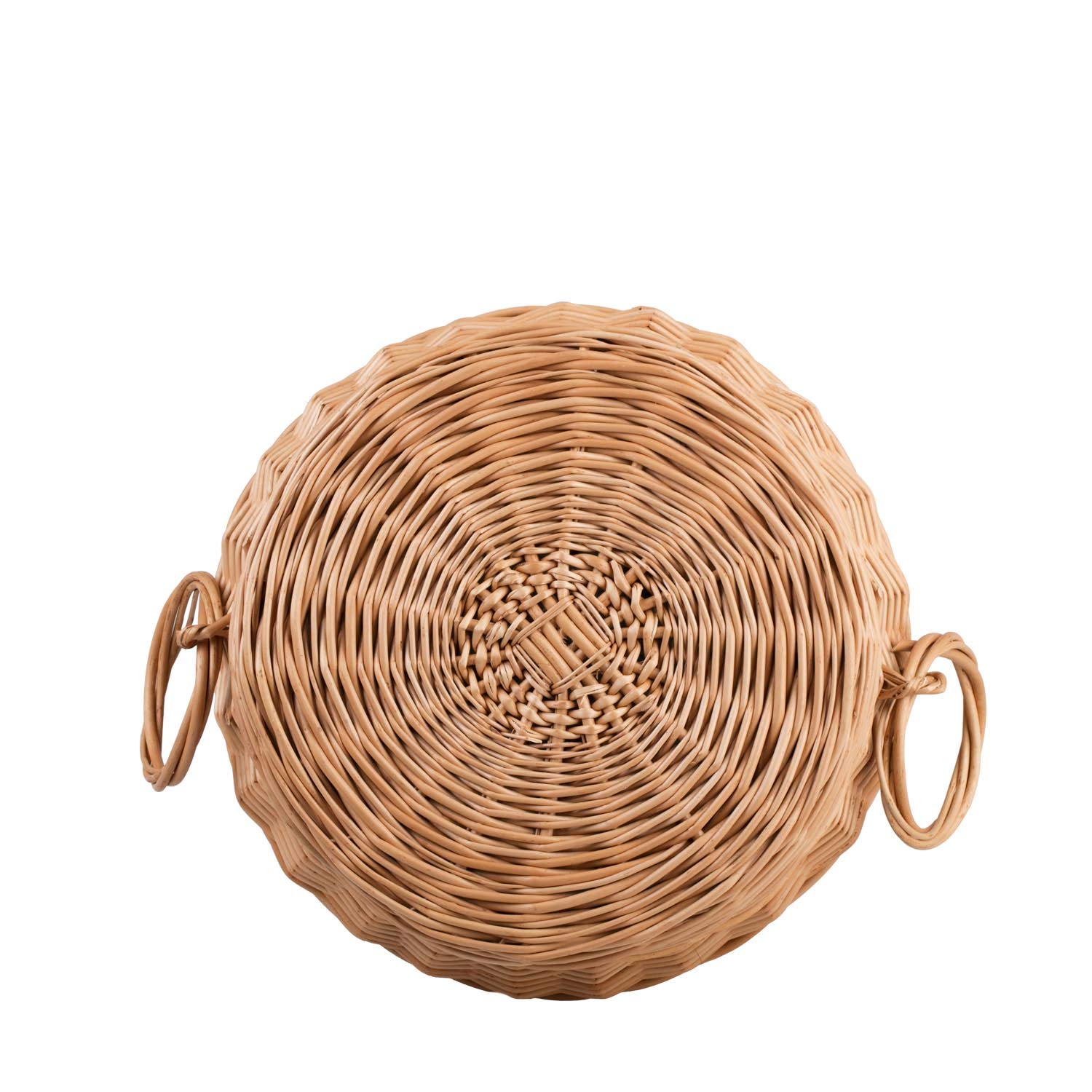 Cesto Portabiancheria con Coperchio Naturale Cesto Portabiancheria Vimini Fatto a Mano Cesti Biancheria Sporca 44x34 H52 (naturale)