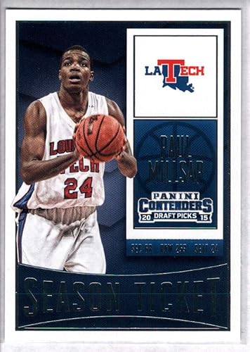 2015-16 Contenders Draft Picks Season Ticket Basketball #79 Paul Millsap Louisiana Tech Bulldogs Official NCAA Trading Card made by Panini