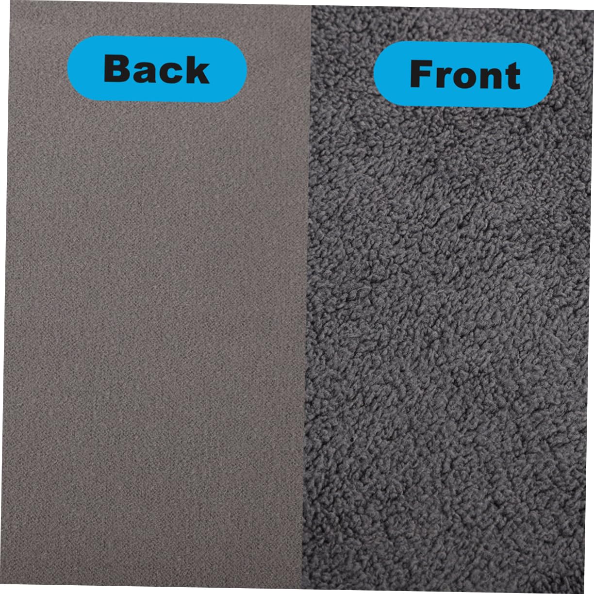 Unomor 5pcs Microfiber Car Wash Towels Double Sided Absorbent Drying Cloths for Car Detailing Hair Drying Household Cleaning