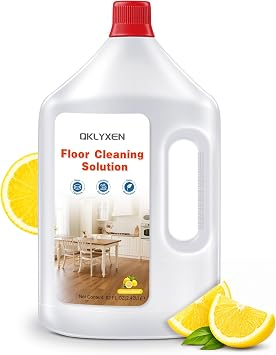 82 FL OZ Lemon Scent Floor Cleaning Solution Compatible with Roborock