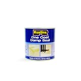 Rustins Damp Seal Paint – Water-Resistant Primer for Walls and Ceilings, Effectively Seals Damp Stains, Quick-Drying and Easy to Apply for Long-Lasting Results -250ml 250 ml (Pack of 1)