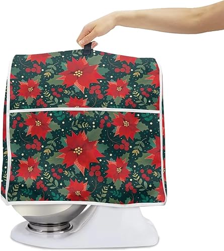 Vista 257 de Funda para batidora de Navidad para Kitchen Aid de 4.5 a 5 cuartos de galón, cubiertas antipolvo para electrodomésticos pequeños de hombre de Un