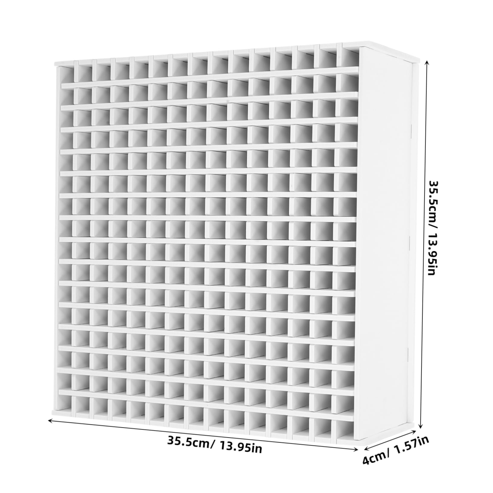 Portapenne Trasparente Bianco 240 Slot Organizer da Scrivania Abs | Portapenne Simpatico, Portapenne da Scrivania Simpatico, Accessori per Studiare, Portapastelli, Back To School Party