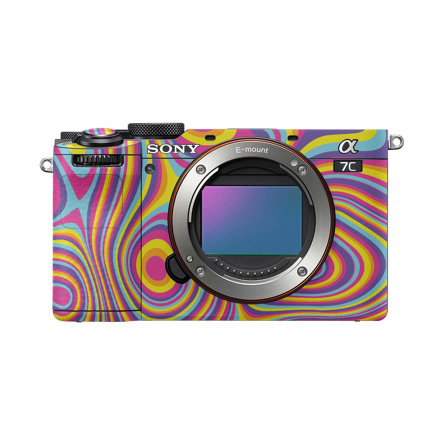 Camera Skin Compatible with Sony A7C Mark II (2023) - Gobstopper - Premium 3M Vinyl Protective Wrap Decal Cover - Easy to Apply | Crafted in the USA by MightySkins