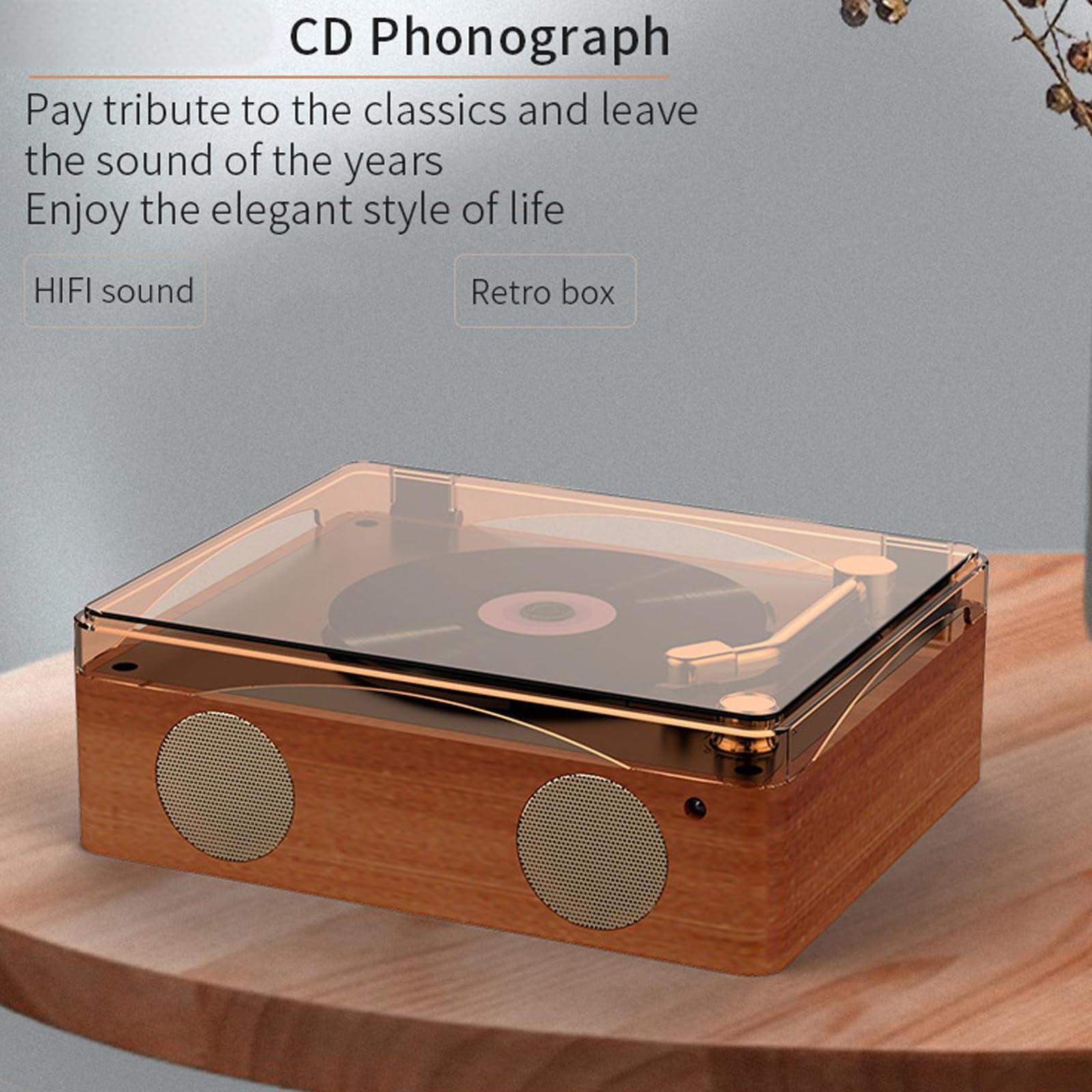 Reproductor de casetes Bluetooth CD Boombox Radio portátil Altavoz Multifuncional, portátil Personal con Control Remoto